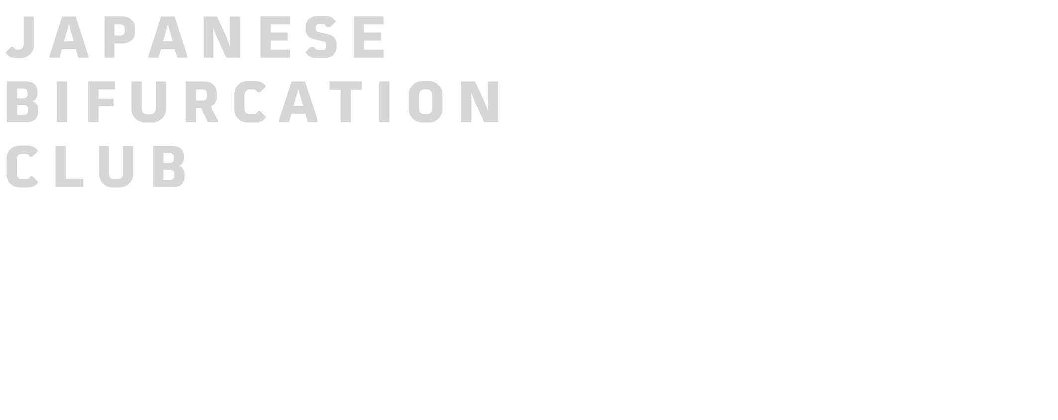Japanese Bifurcation Club 2024 Conference
